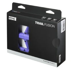 LOOK Trail ROC Fusion Fietspedalen - Paars -Fietsonderdelen trail fusion purple pakaging