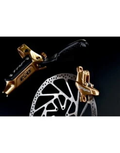 TRP DH-R EVO HD-M846 Schijfrem - Goud -Fietsonderdelen trp trp dh r evo disc brake special edition gold h 2